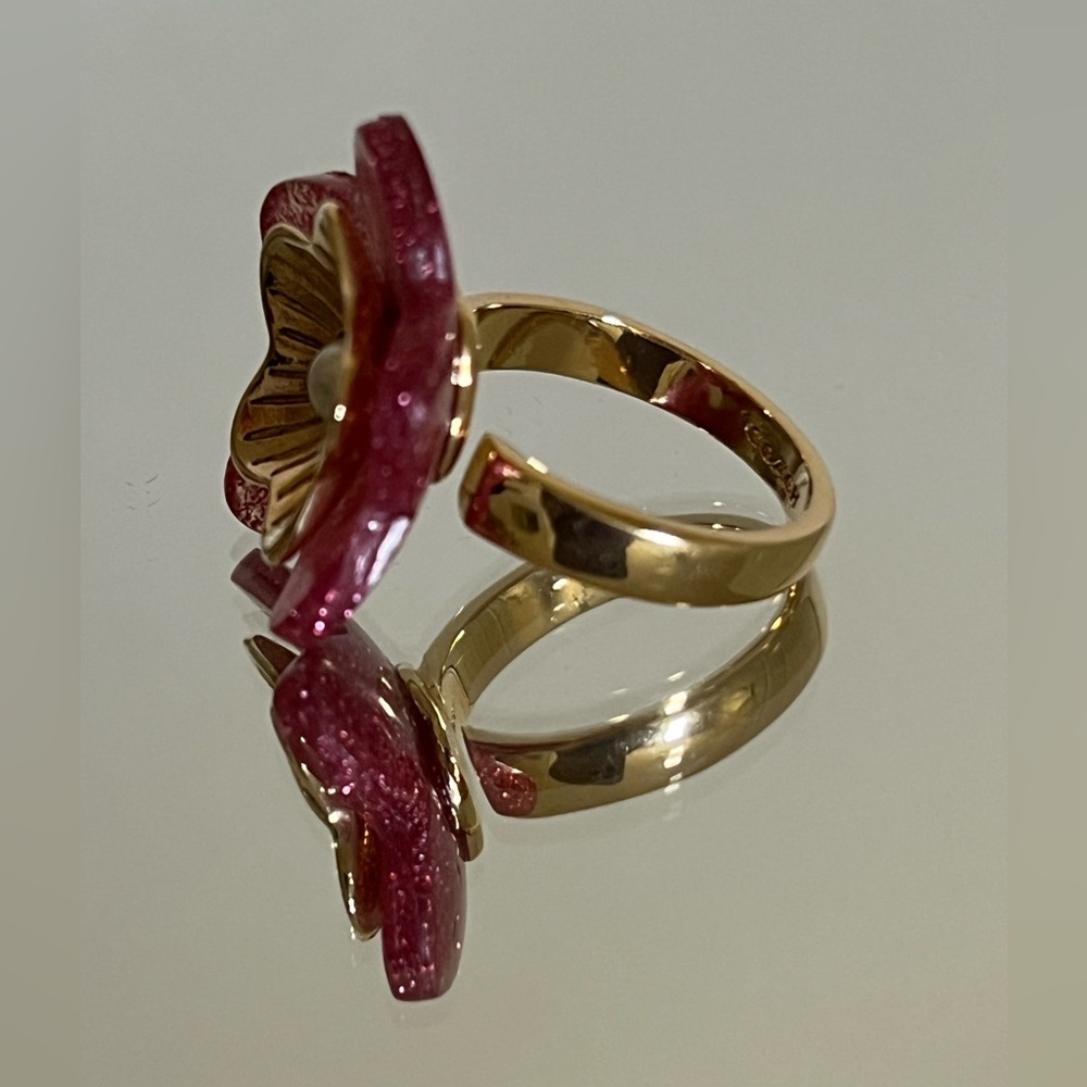 Coach Flower Ring - Picture 6 of 9